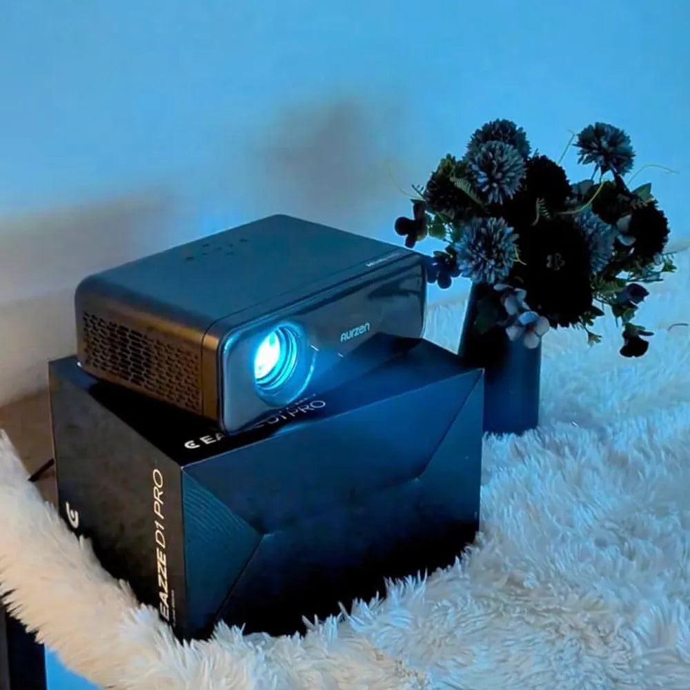 purzen EAZZE D1 プロジェクター本体 Aurzen EAZZE D1 Portable Smart Projector | 1080p HD | Home
