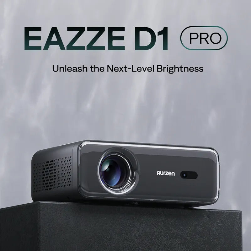 プロジェクター 1080P 4K 200ANSI Aurzen EAZZE D1 Aurzen EAZZE D1 Smart Projector | Portable Mini Projector