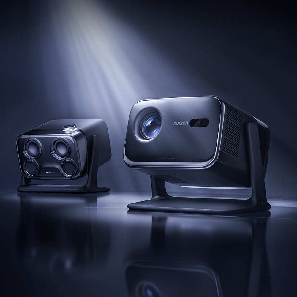 Aurzen BOOM Series – Portable Home & Outdoor Movie Projectors