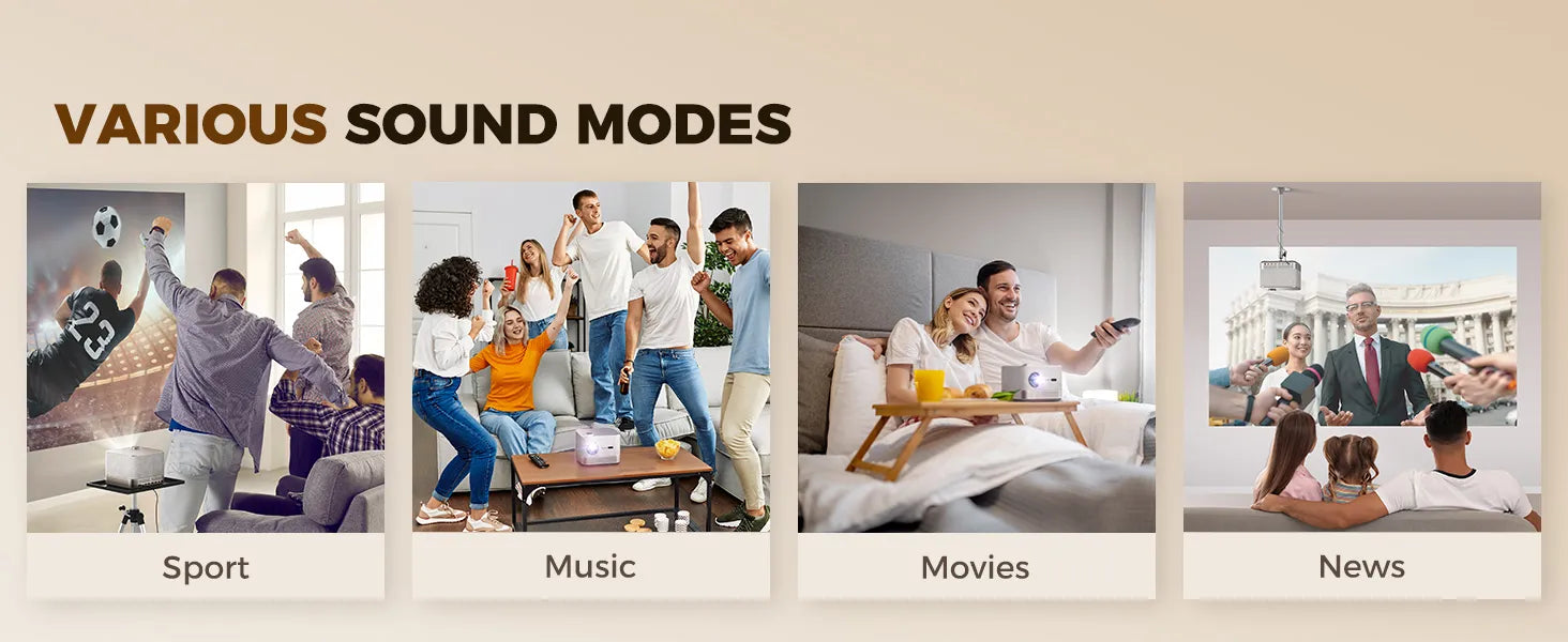 Aurzen BOOM 3 best projector for home theater