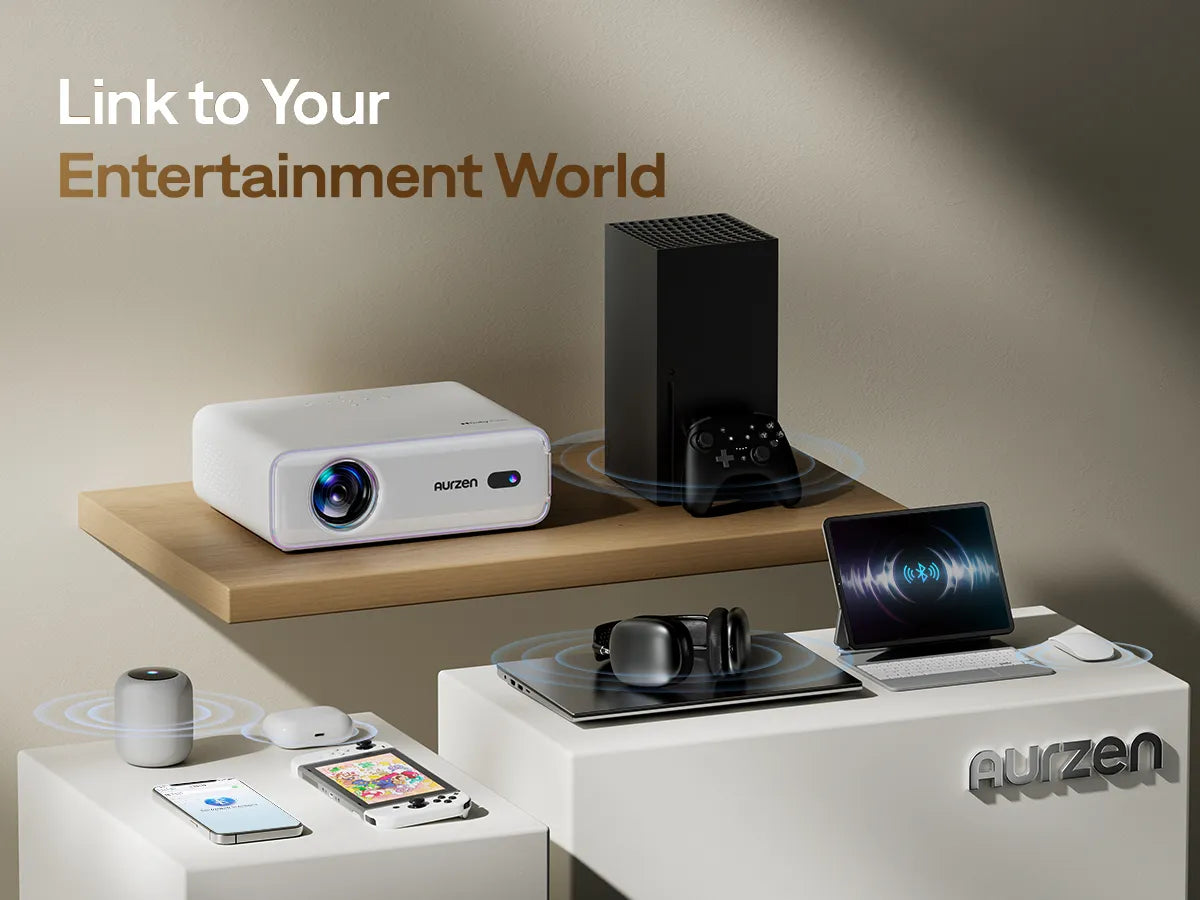 portable projector for indoor and outdoor movies