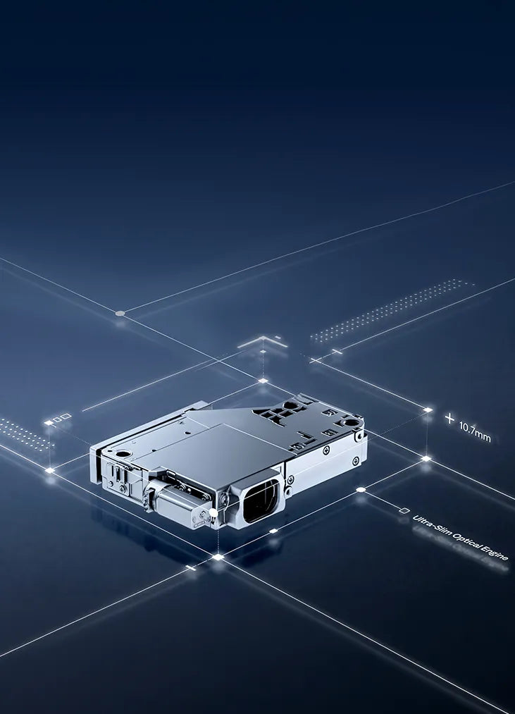 Industry-First 10.7mm Ultra-Slim Optical Engine-Aurzen ZIP Pro projector
