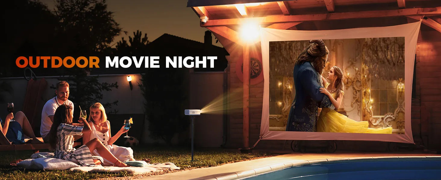 OUTDOOR MOVIE PROJECTOR