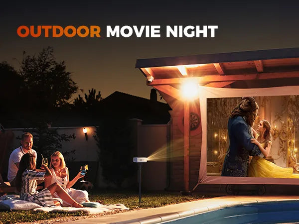 OUTDOOR MOVIE PROJECTOR