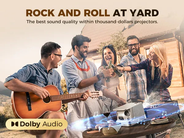 The best sound quality within thousand-dollar projectors