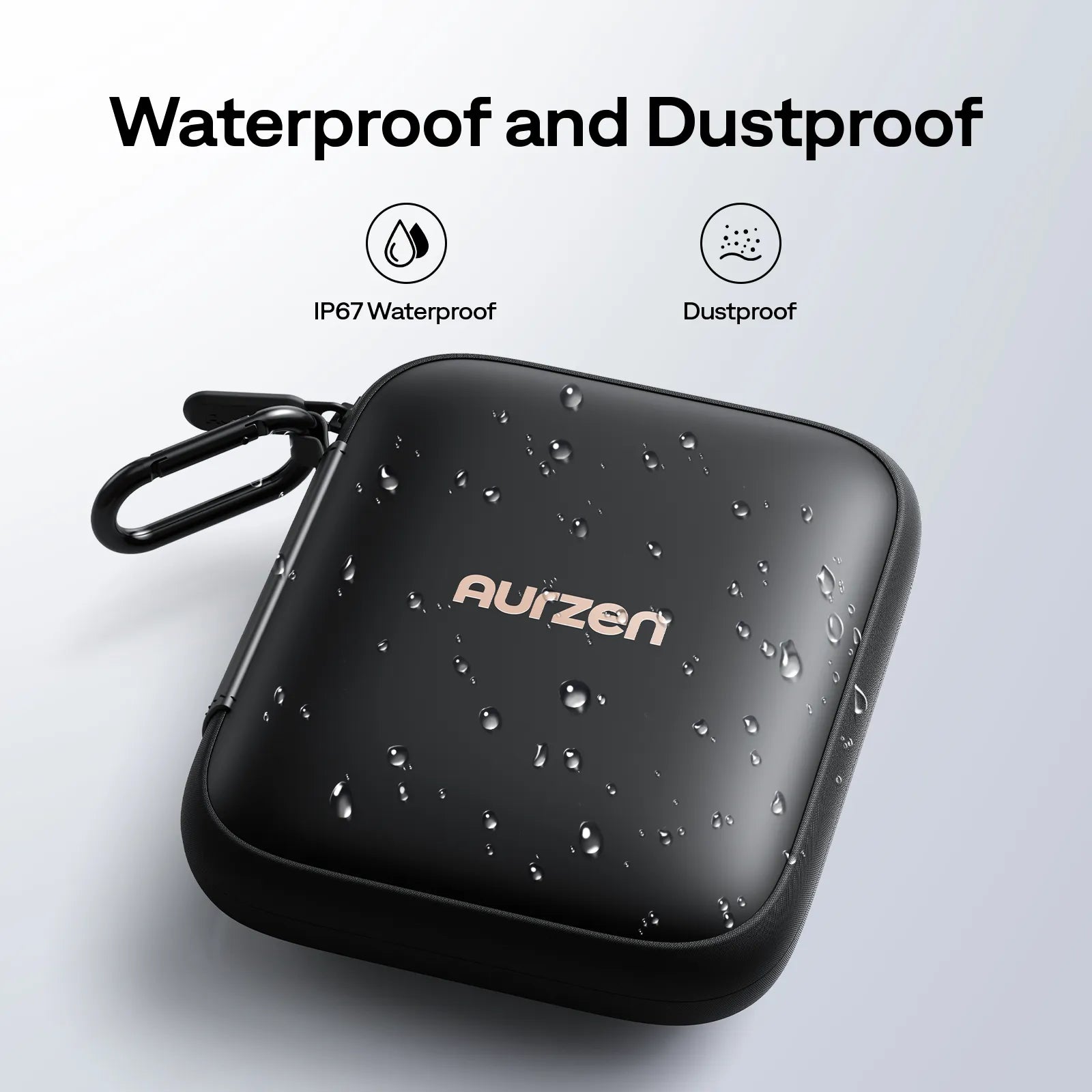 Aurzen CasePlay IP67 waterproof and dustproof case for secure outdoor projector storage
