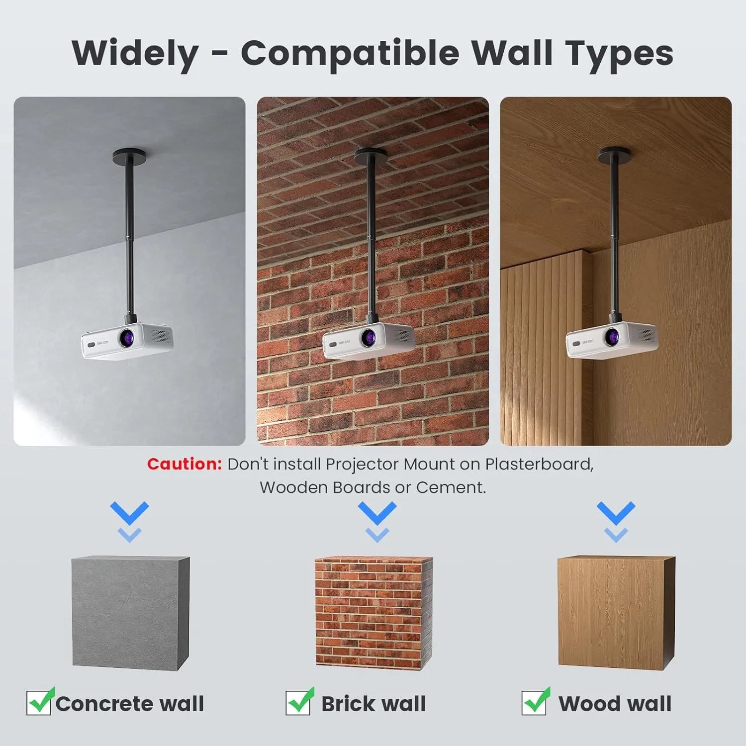 ceiling mounted projector