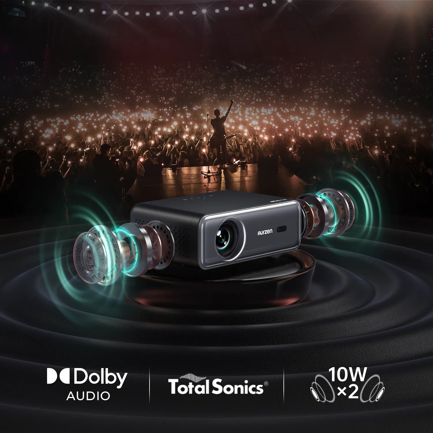 DoIby Audio & dbx-tv Total Sonics Projector
