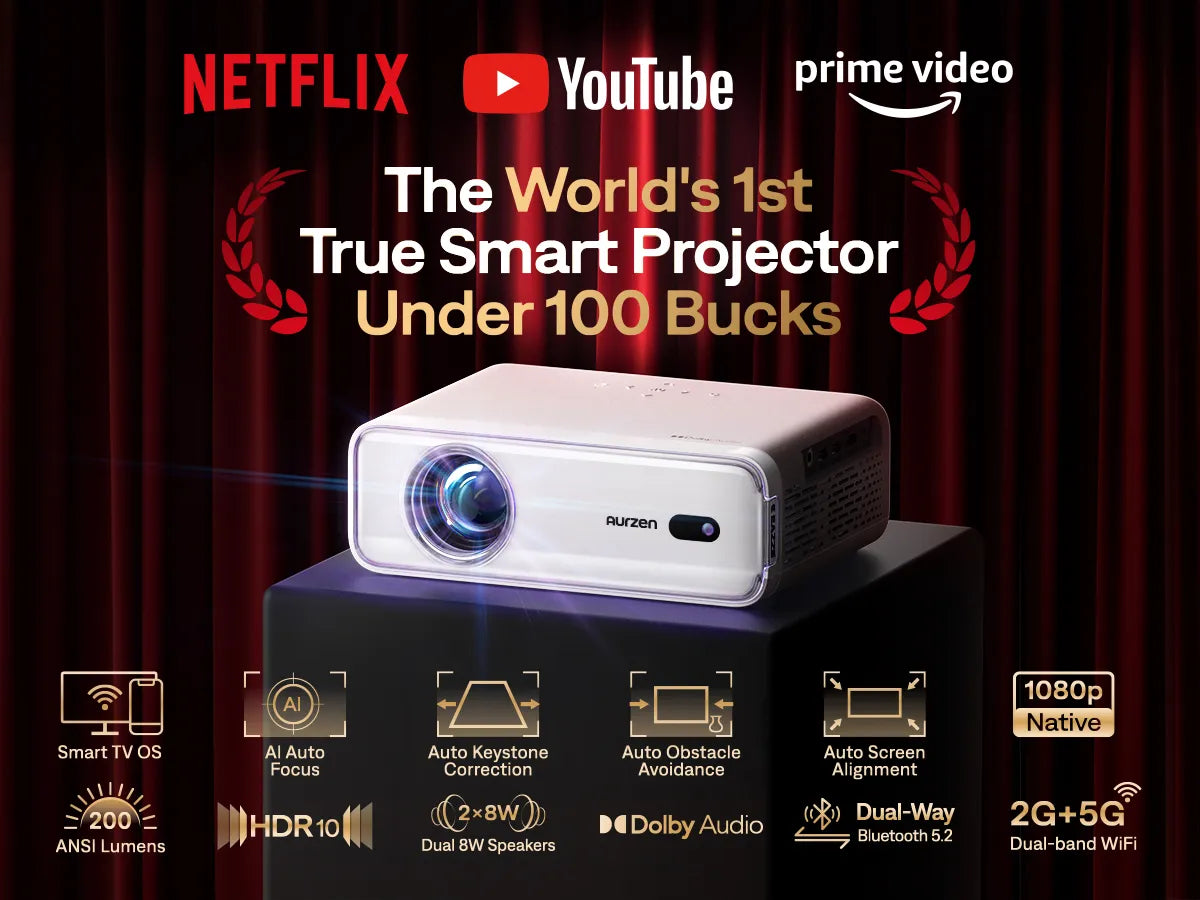 Aurzen EAZZE D1 Smart Projector