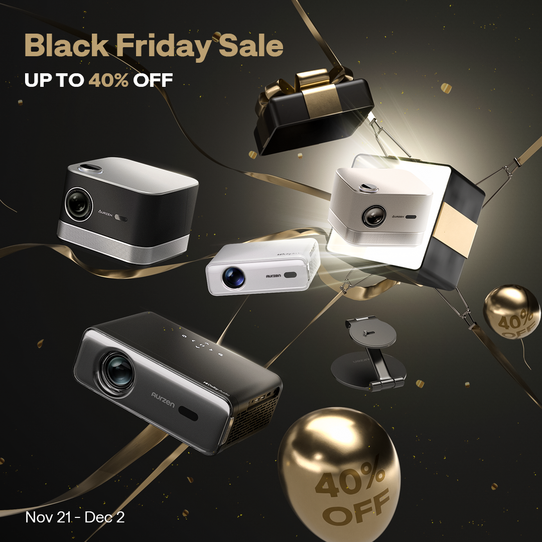 Best Portable Projectors for Black Friday 2024 – Aurzen