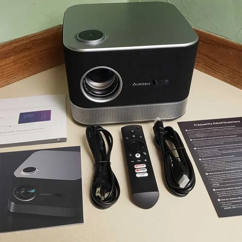 Aurzen BOOM 3 Smart Projector Review & 2-Week Test Run