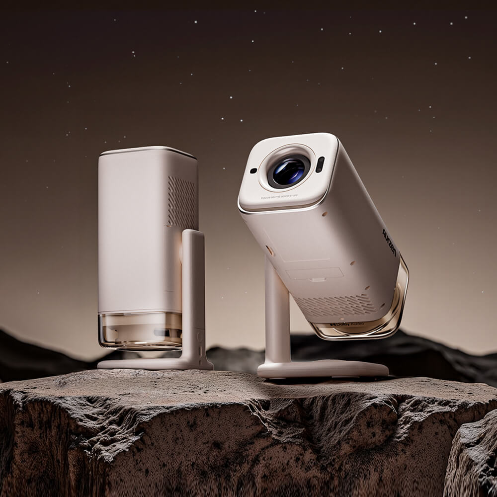 Aurzen Redefines Portable Entertainment with BOOM air, a Searchlight-Style Projector Featuring Powerful Built-in Dolby Audio