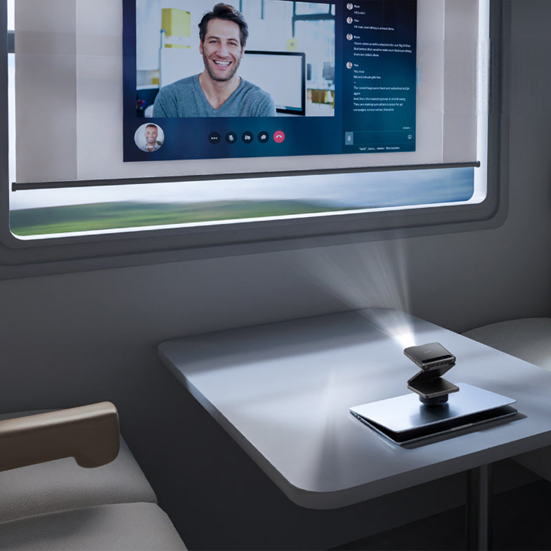Aurzen Announces World's First Tri-Fold Truly Portable Projector ZIP a