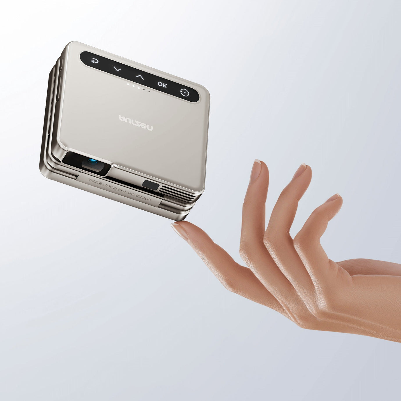 Aurzen Announces World's First Tri-Fold Truly Portable Projector ZIP a
