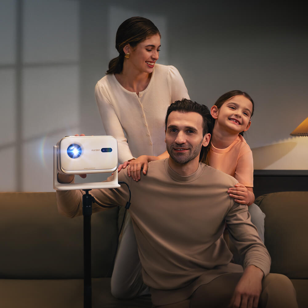 Aurzen Announces World's First Tri-Fold Truly Portable Projector ZIP a