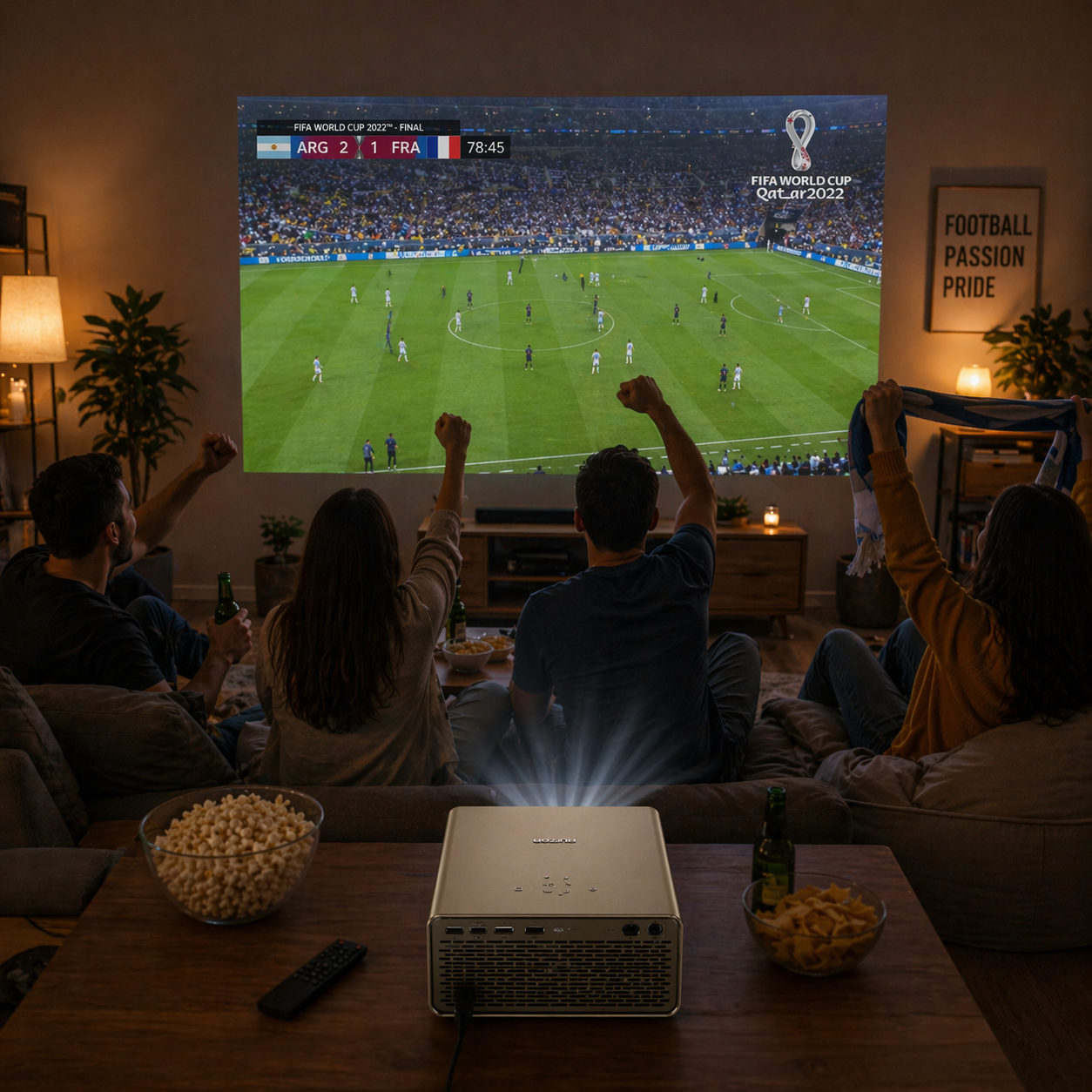 How to Watch the World Cup on a Projector at Home