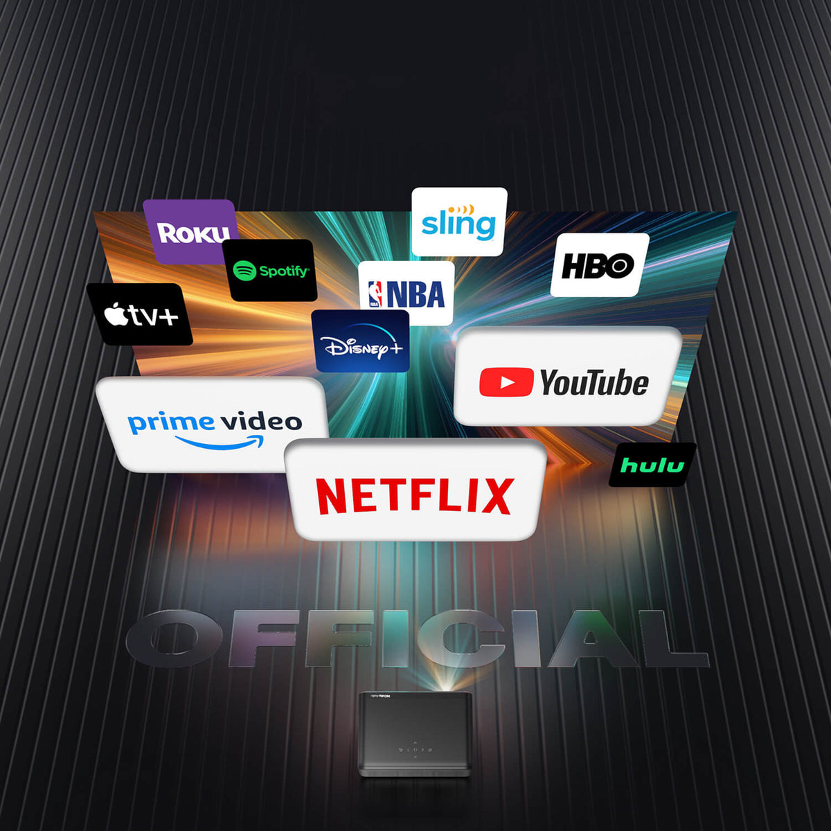 Firestick Projector How to Watch Netflix with a Firestick on Your Projector – Aurzen