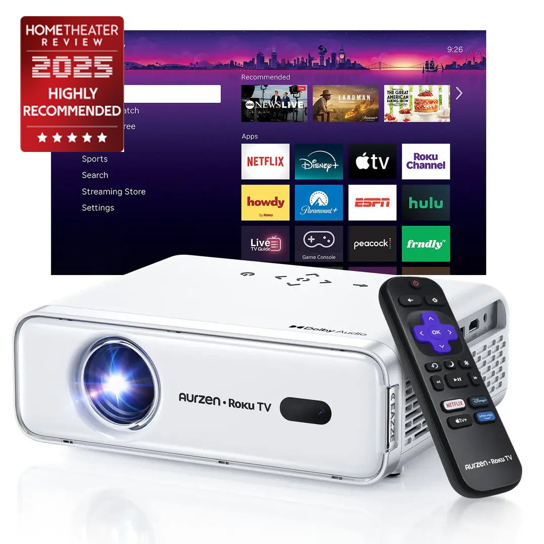 Best Smart Projectors with Built-in Streaming Apps in 2025 – Aurzen