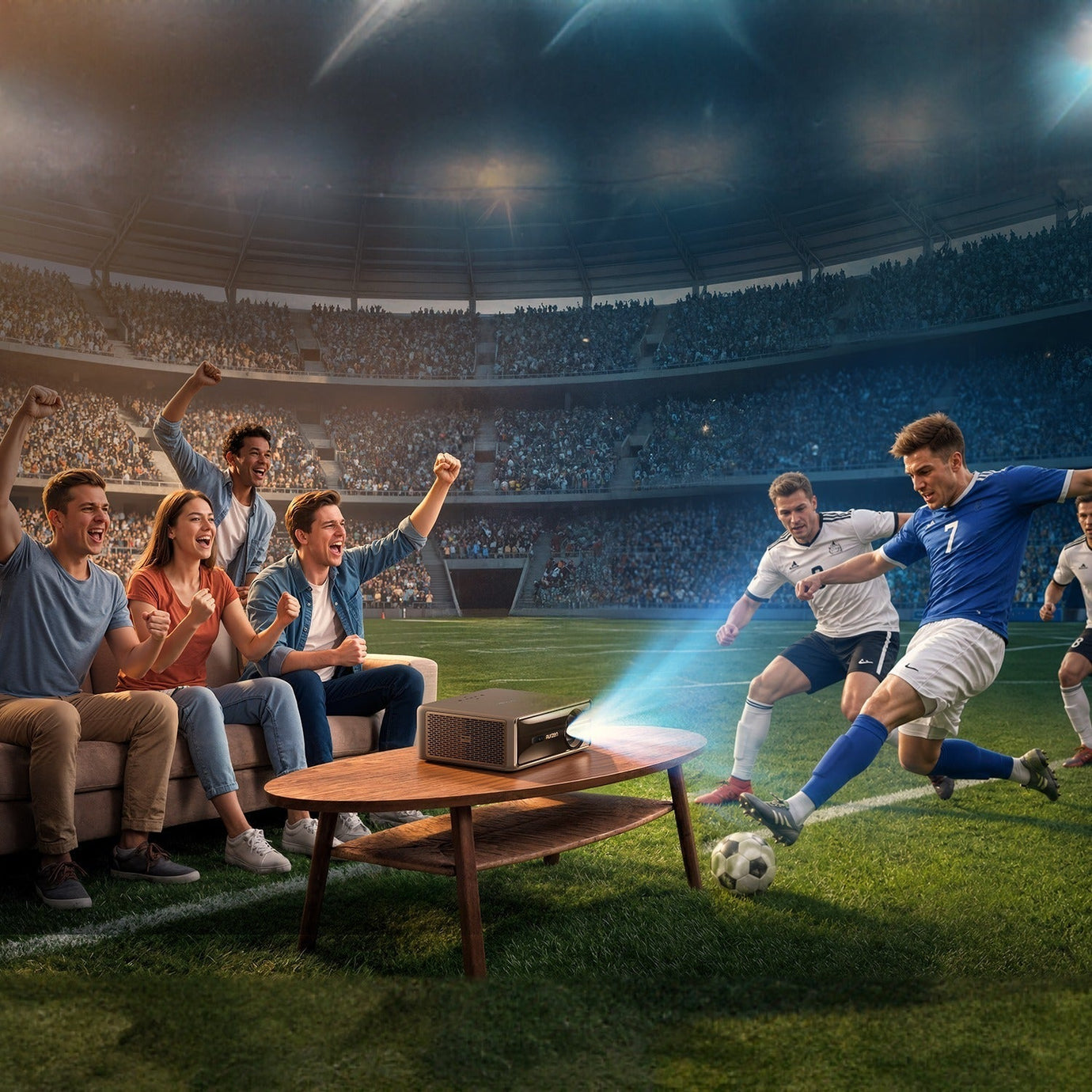 Best Projector for Daytime Sports: Bright-Room Tips for World Cup Viewing