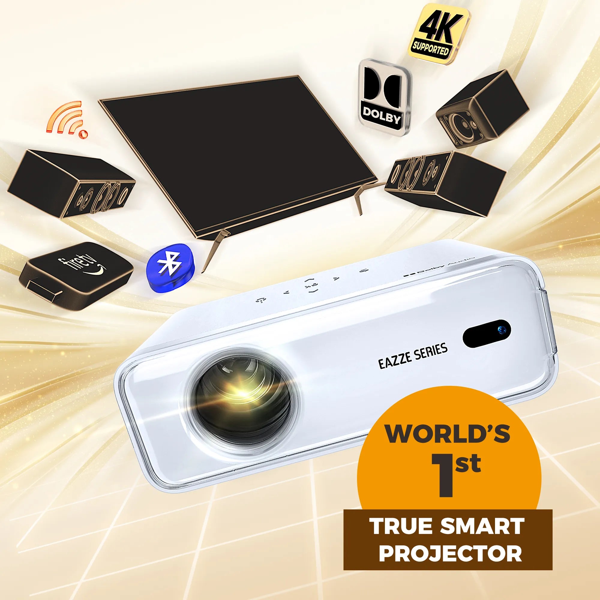 Eazze D1 Smart Projector 