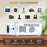 Easy to expand Eazze D1 Smart Projector 