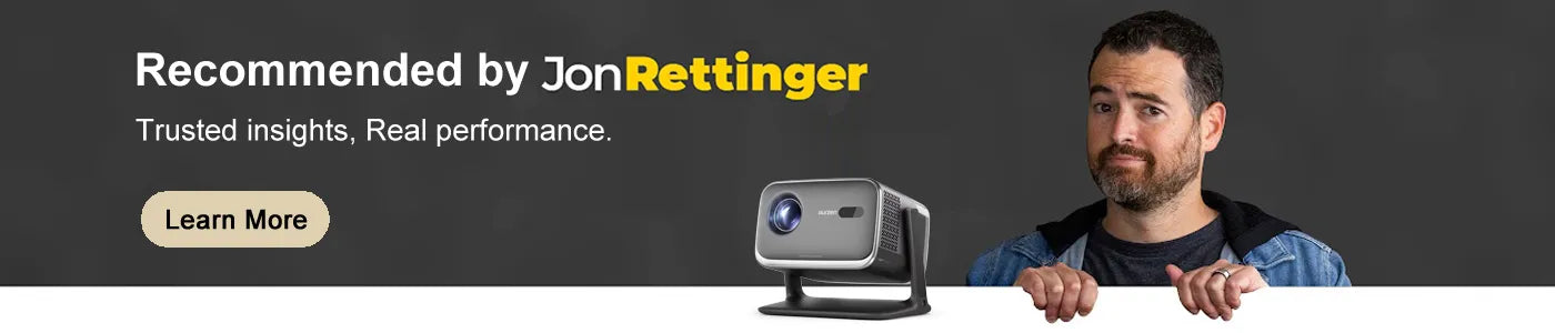 Aurzen BOOM mini Projector - Recommended by Jon Rettinger