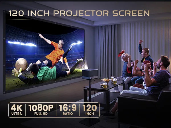 Aurzen 120" Portable Projector Screen