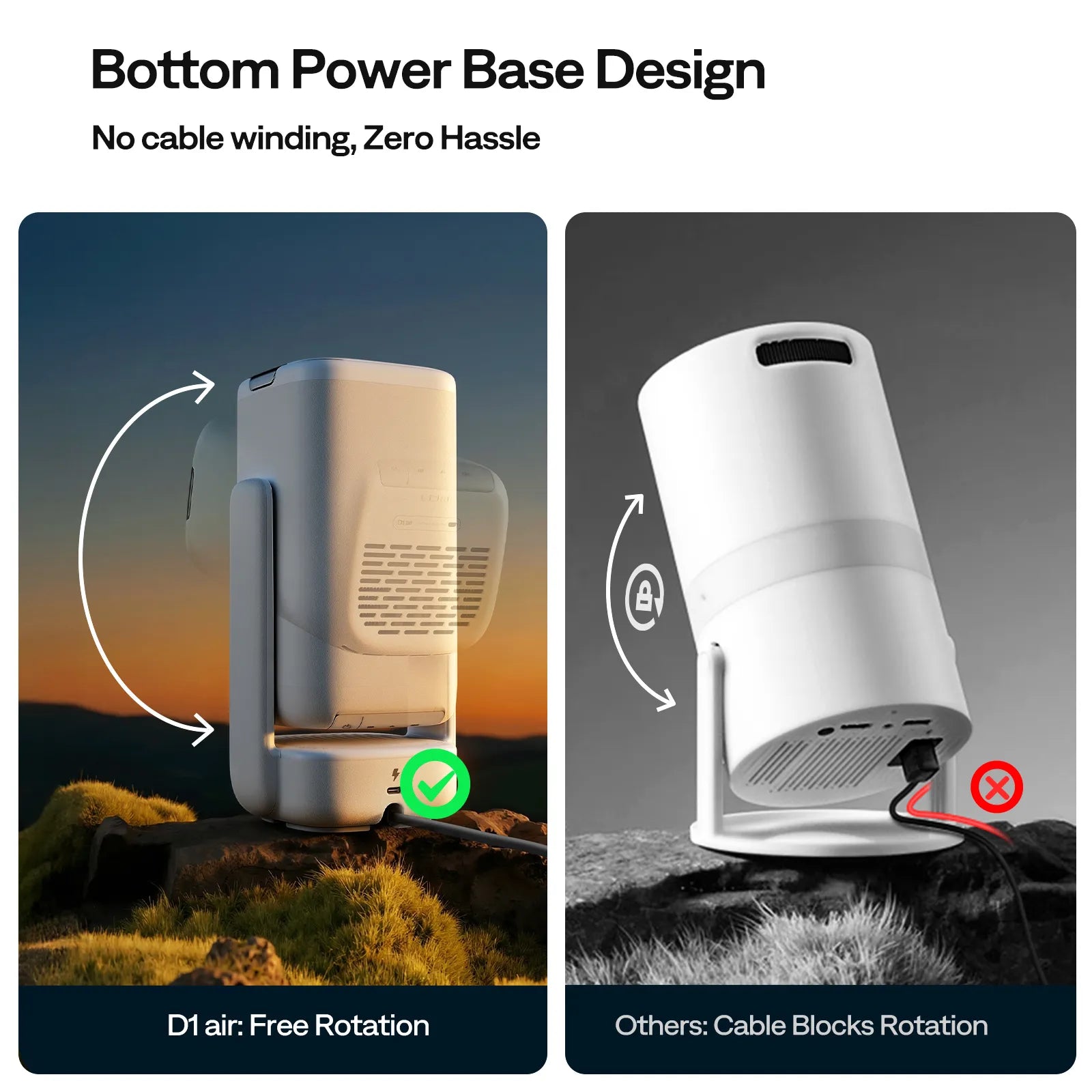 Aurzen EAZZE D1 air Portable Smart Projector