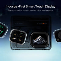 Aurzen ZIP Pro portable projector with carrying case and control remote