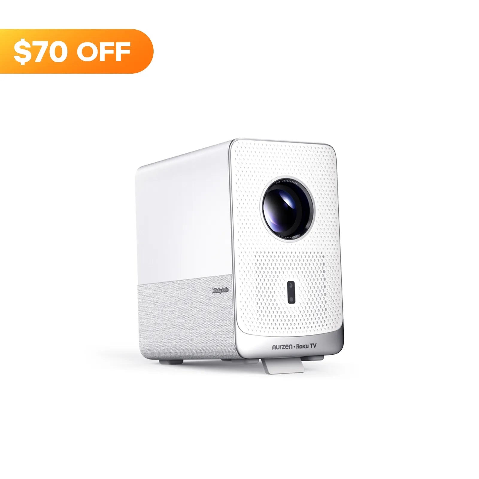 <tc>Aurzen</tc> <tc>EAZZE</tc> Projecteur intelligent D1R Cube Roku TV