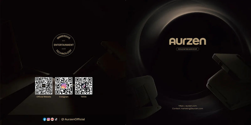 The World’s First Tri-Fold Truly Portable Projector - Aurzen Zip