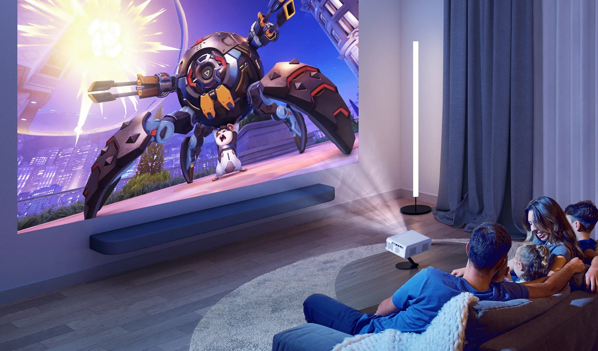 EAZZE D1 Projector, Gaming Projector