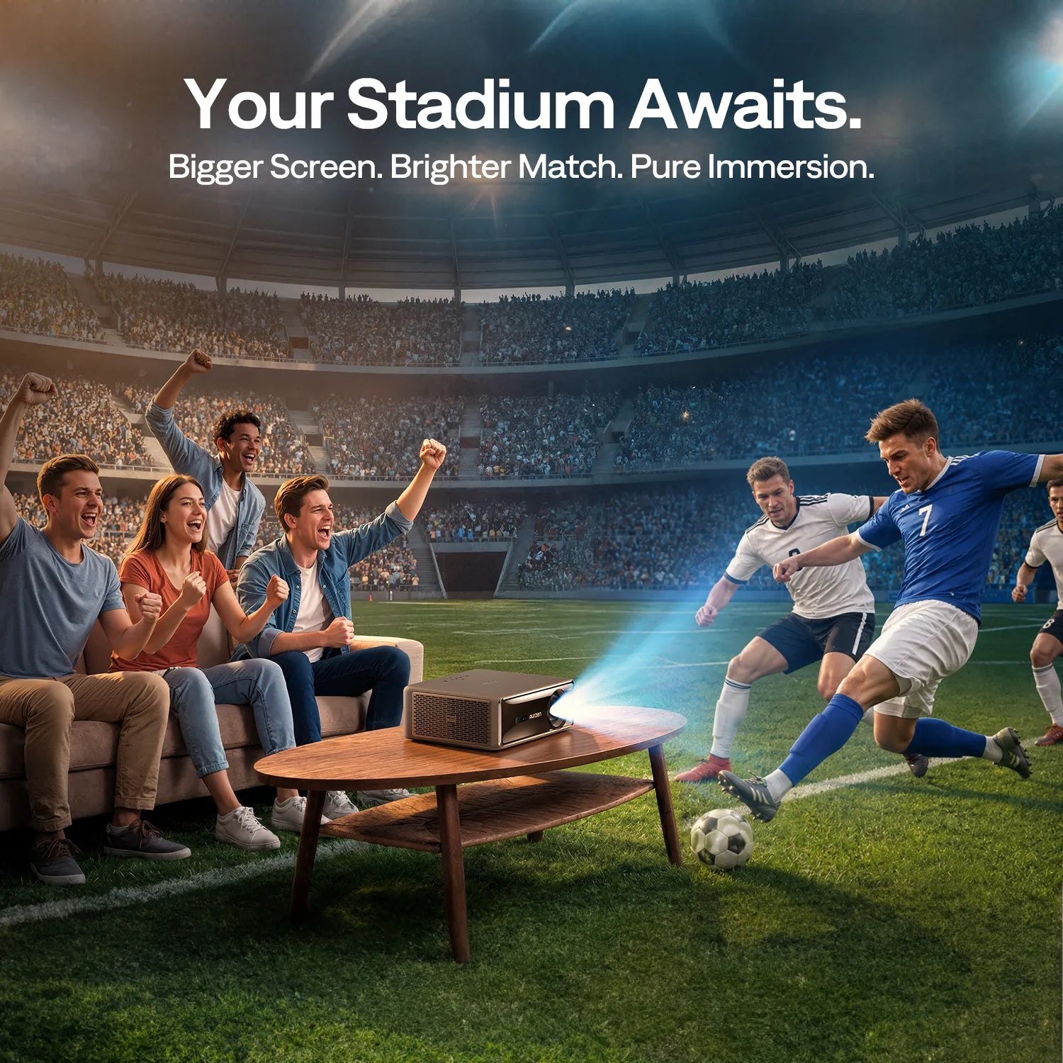 <tc>Aurzen</tc> <tc>EAZZE</tc> D1 MAX Google TV Smart-Projektor