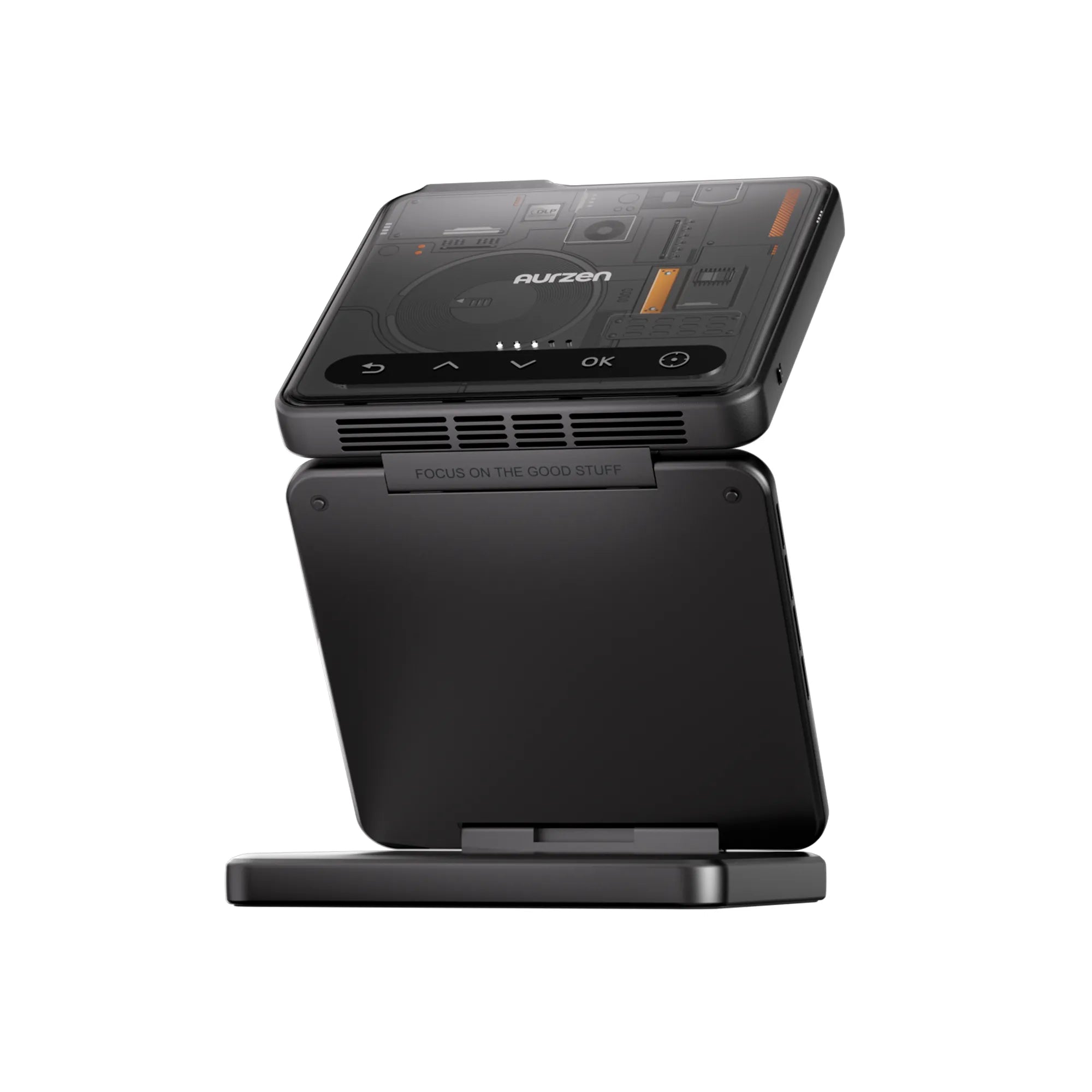 Aurzen ZIP Tri-Fold Portable Mini Projector