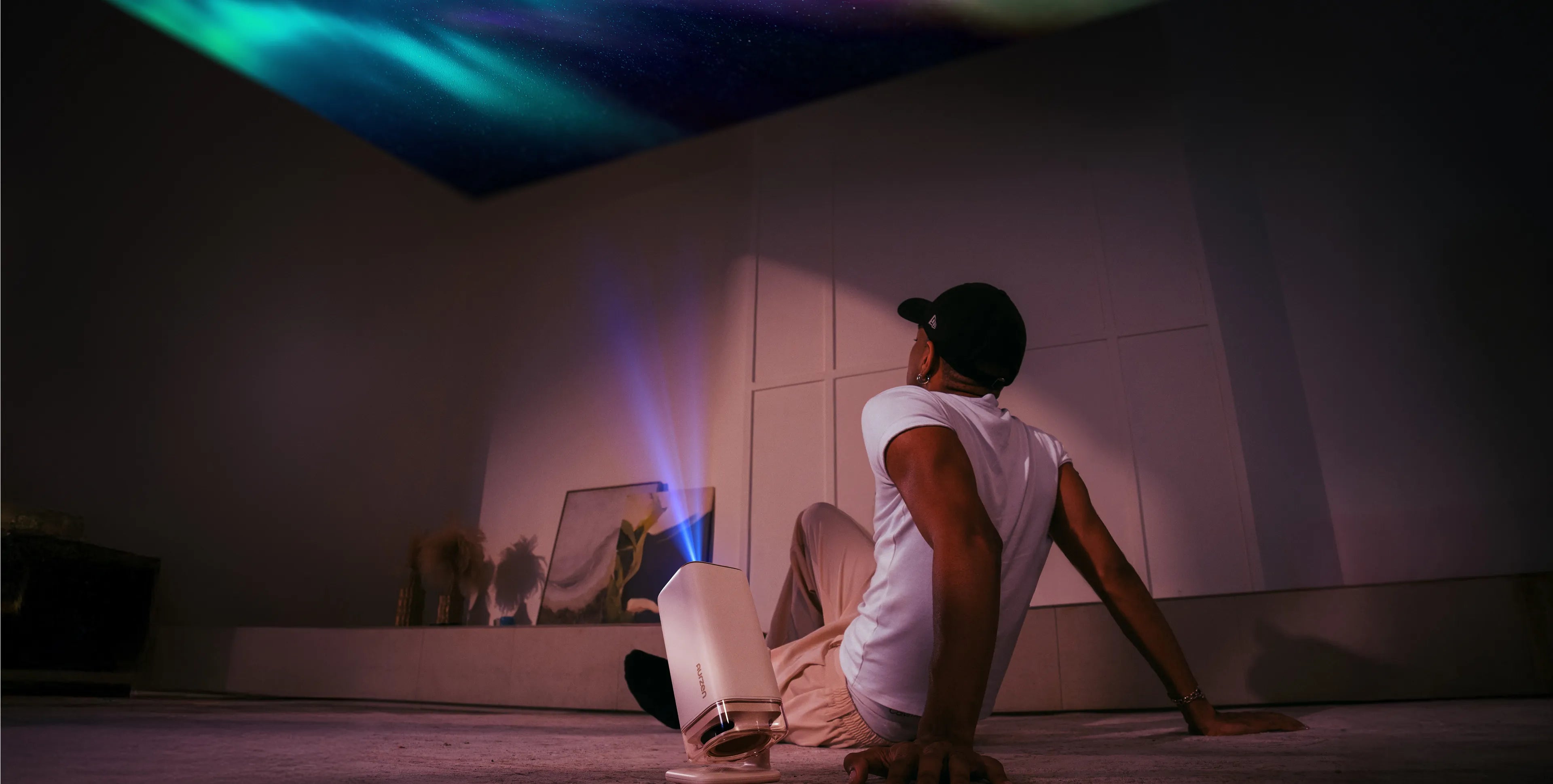 Aurzen BOOM air Smart Projector with Google TV