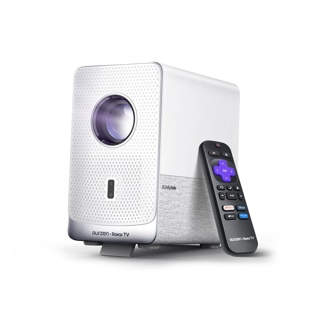 <tc>Aurzen</tc> <tc>EAZZE</tc> D1R Cube Roku TV Smart-Projektor