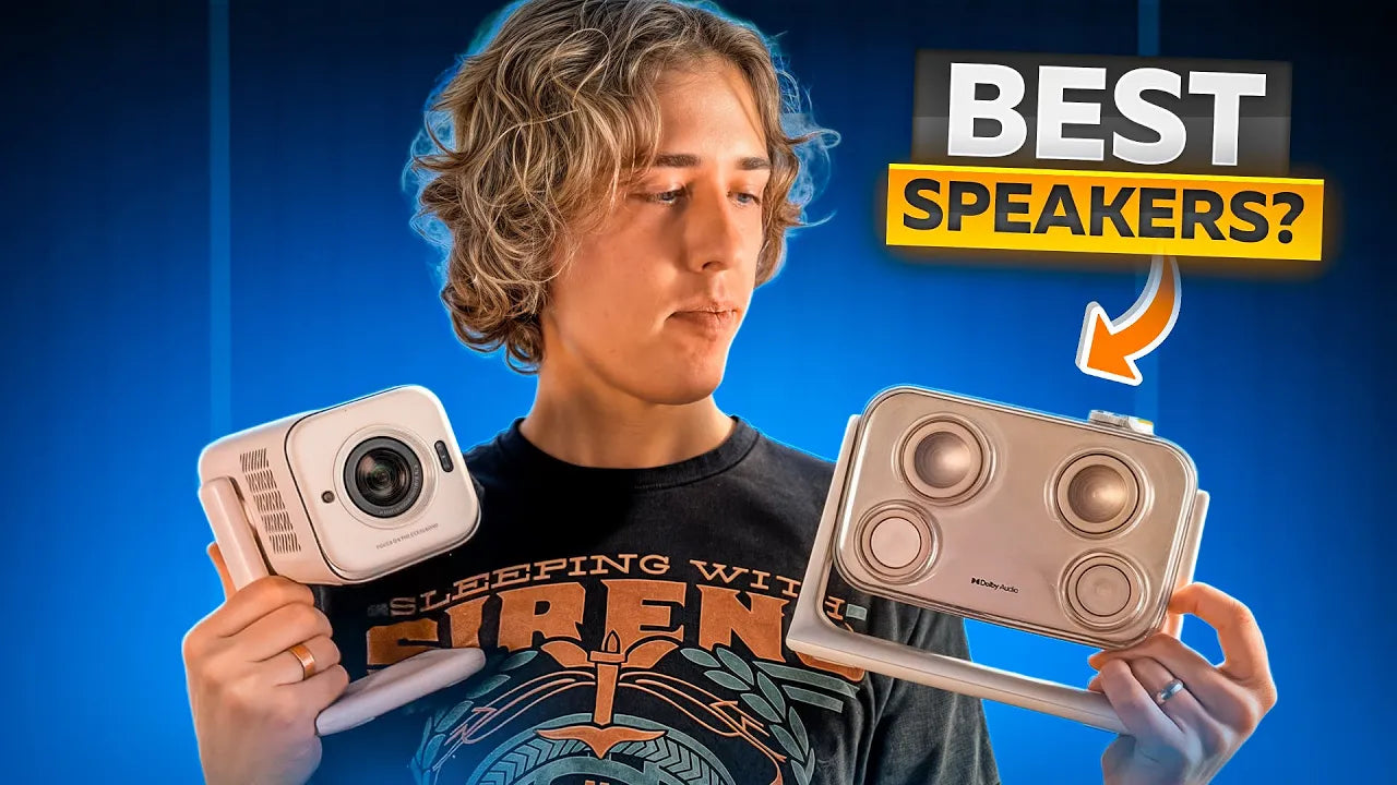 2 Projectors With The Best Speakers - Aurzen Mini Vs Air