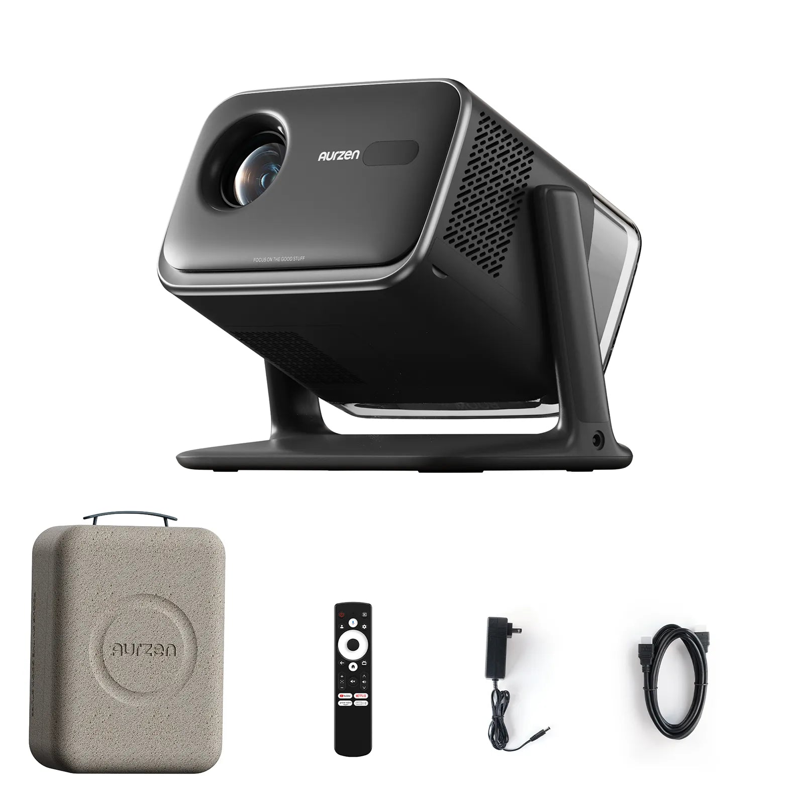 Aurzen BOOM mini proiettore intelligente Google TV