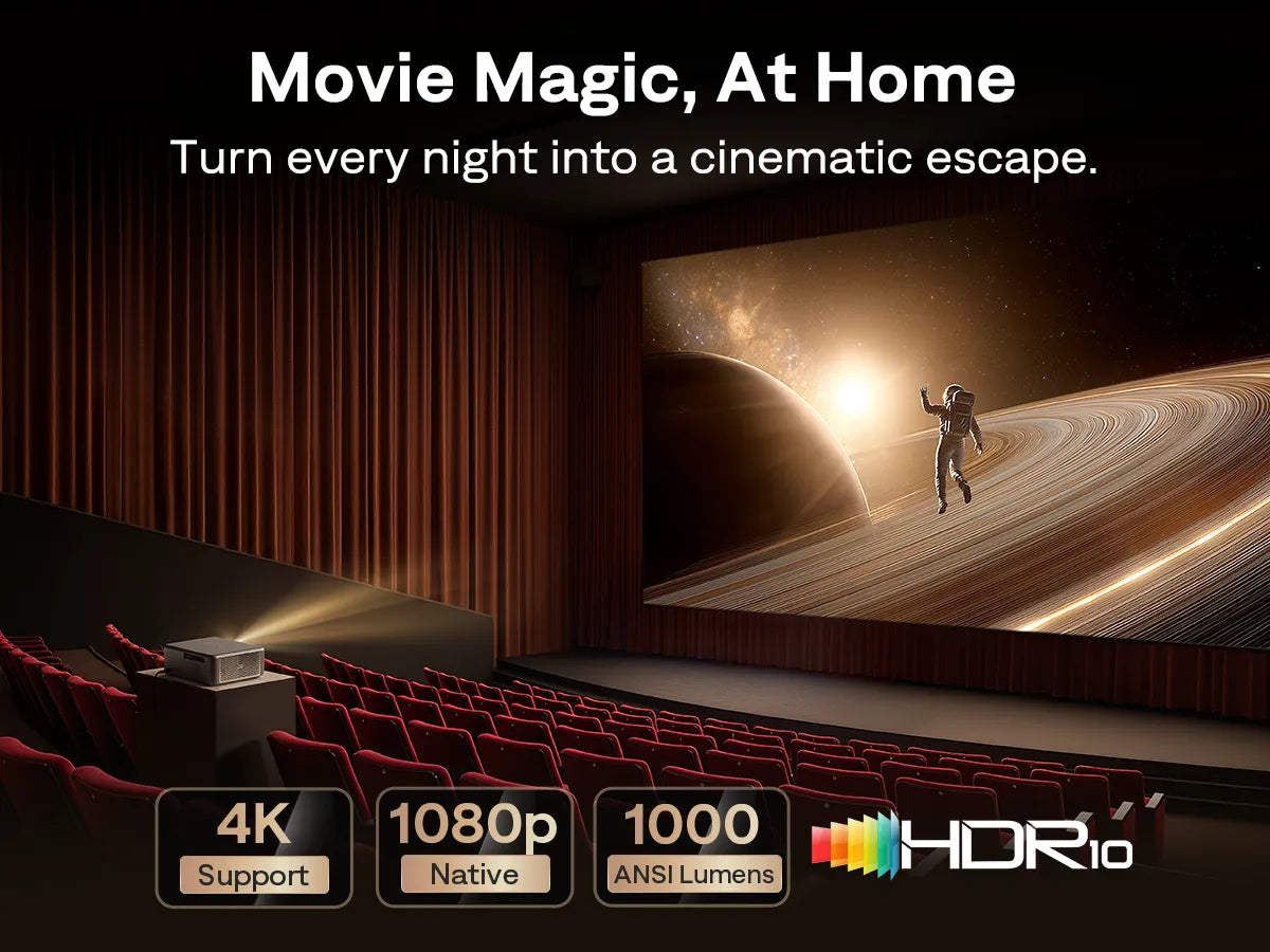 Aurzen EAZZE D1 MAX Google TV Smart Projector