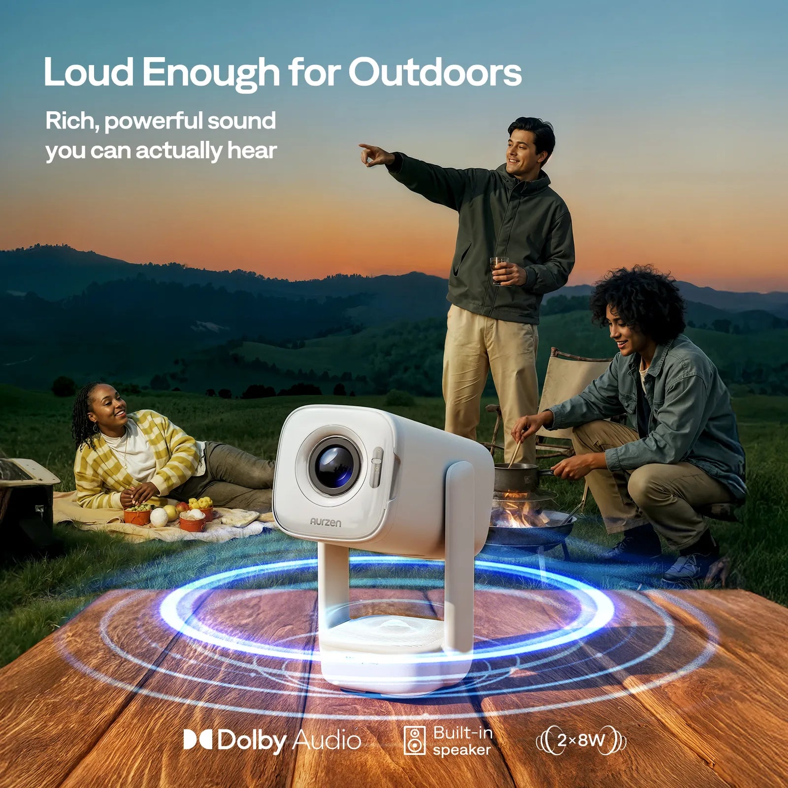 Aurzen EAZZE D1 air Portable Smart Projector
