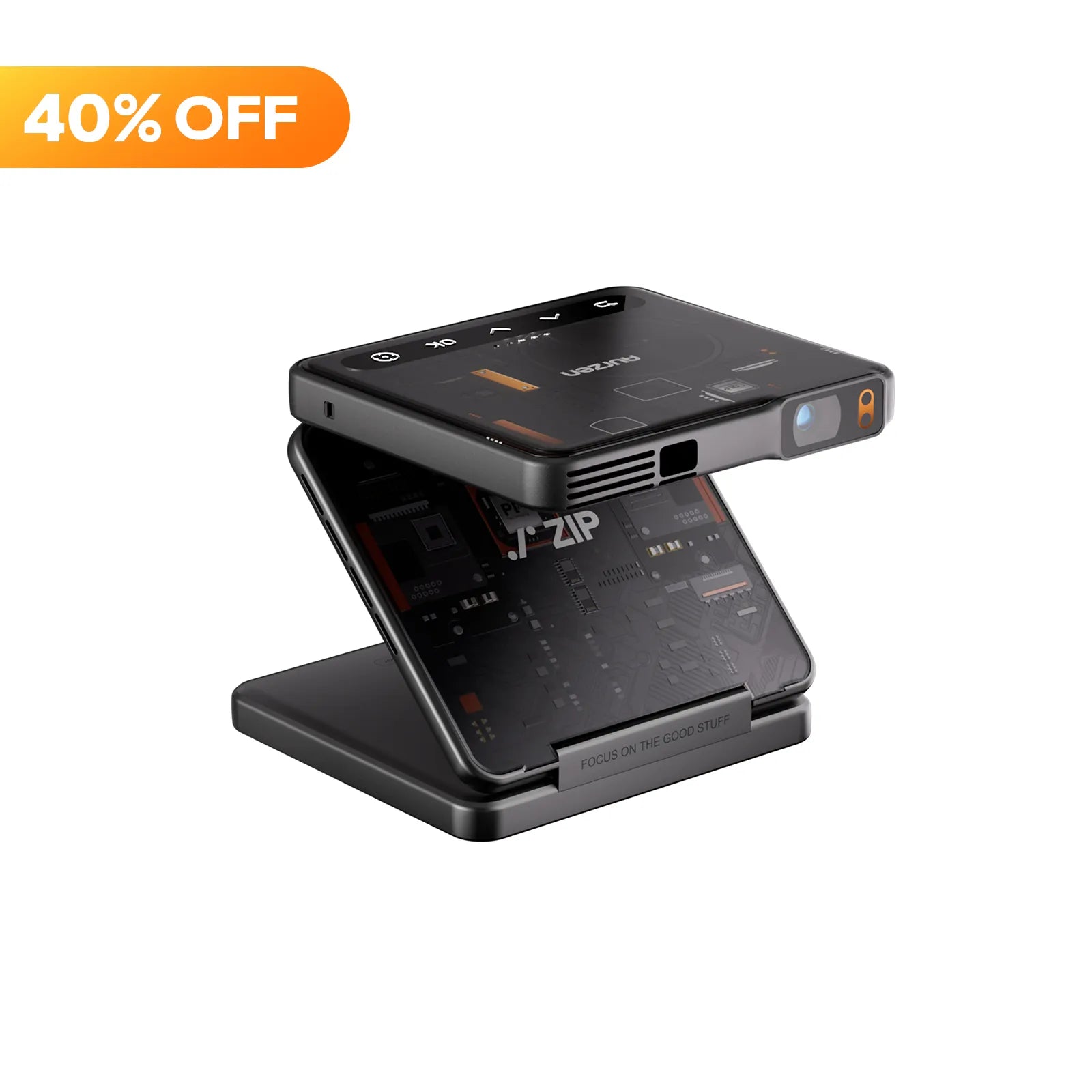 Mini proiettore portatile ripiegabile Aurzen ZIP