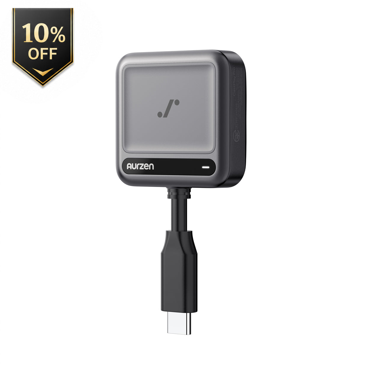 Aurzen CastPlay Pro Wireless USB-C Dongle for ZIP Projector