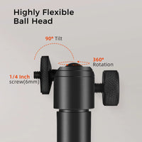 Projector Floor Stand with Highly Flexible Ball Head 