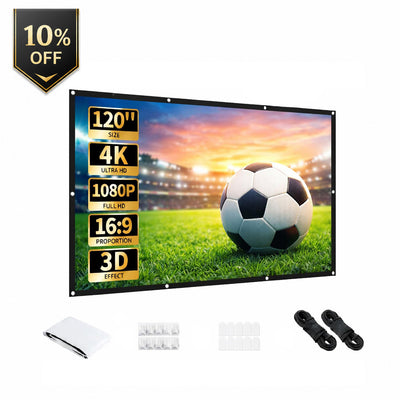 Aurzen  120" Tragbare Projektionsleinwand