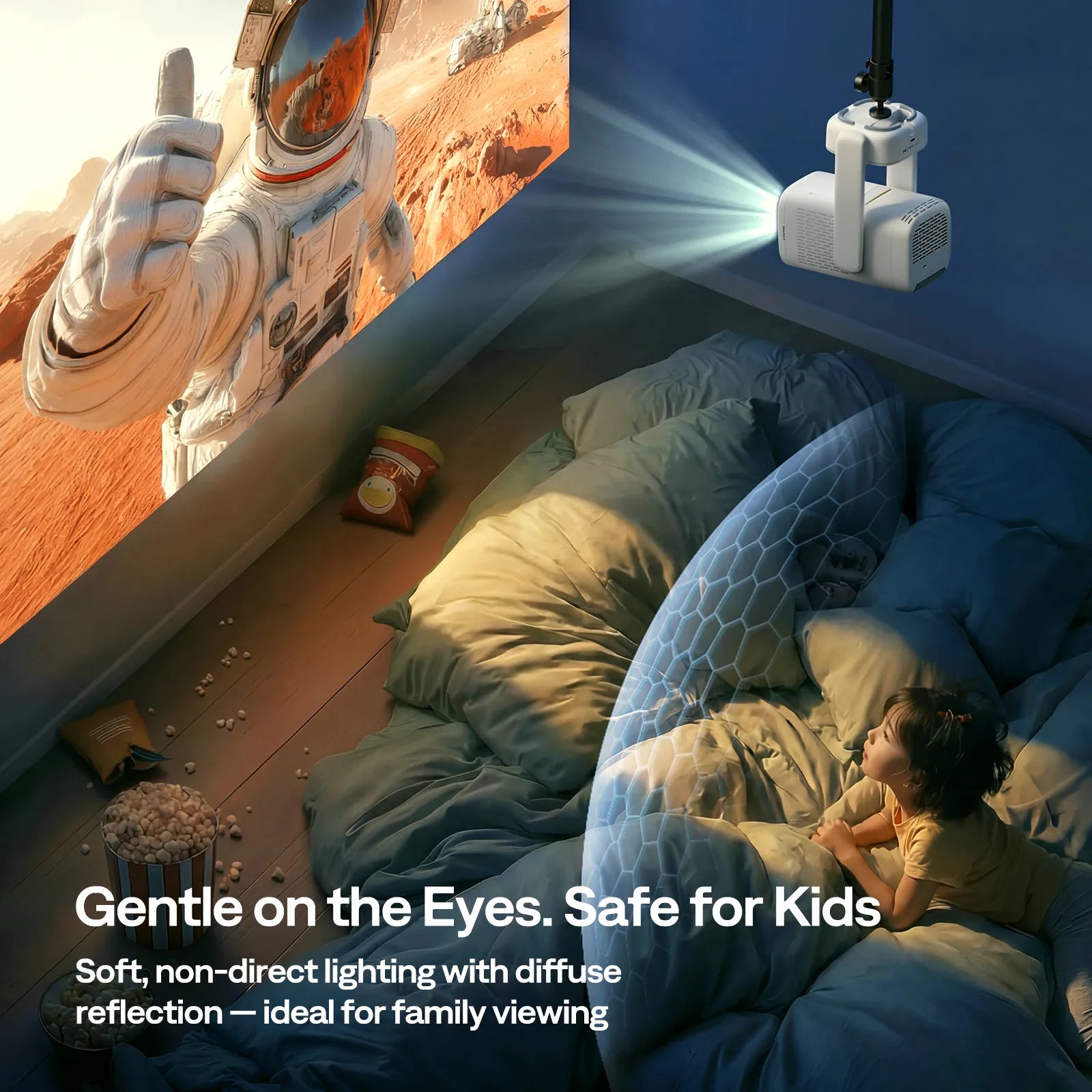 Aurzen EAZZE D1 air Portable Smart Projector