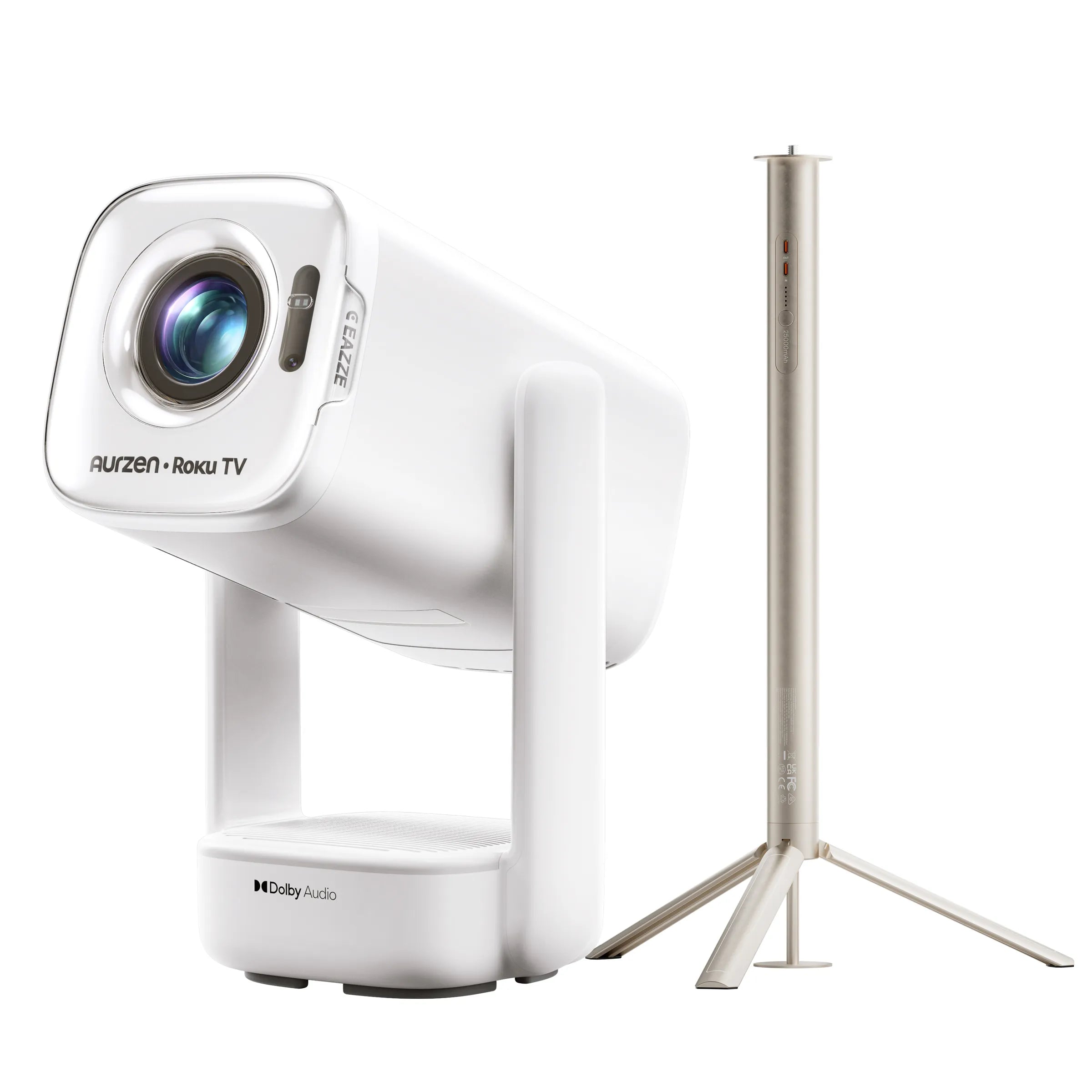 <tc>Aurzen</tc> <tc>EAZZE</tc> Proyector inteligente portátil Roku TV D1R air