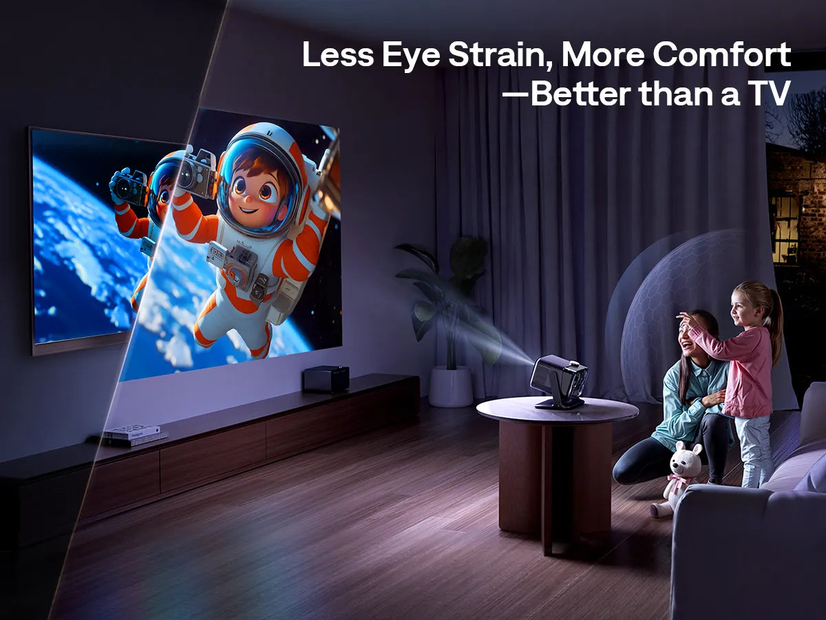 Offer larger displays at lower brightness, reducing eye strain.