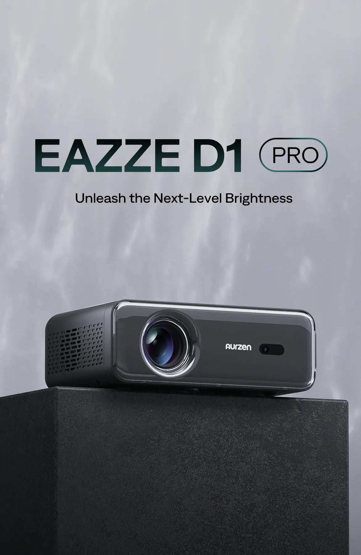 Aurzen EAZZE D1 Pro Home/Outdoor Projector | 1080p, HDR10 Aurzen EAZZE D1 Pro Home/Outdoor Projector | 1080p, HDR10
