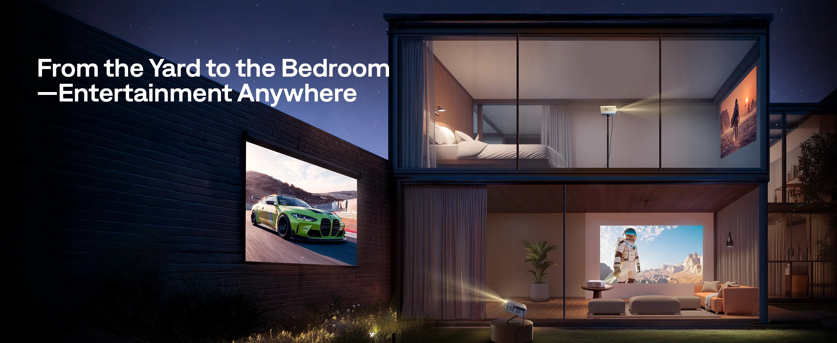 Best Smart Projector with Streaming Built-In