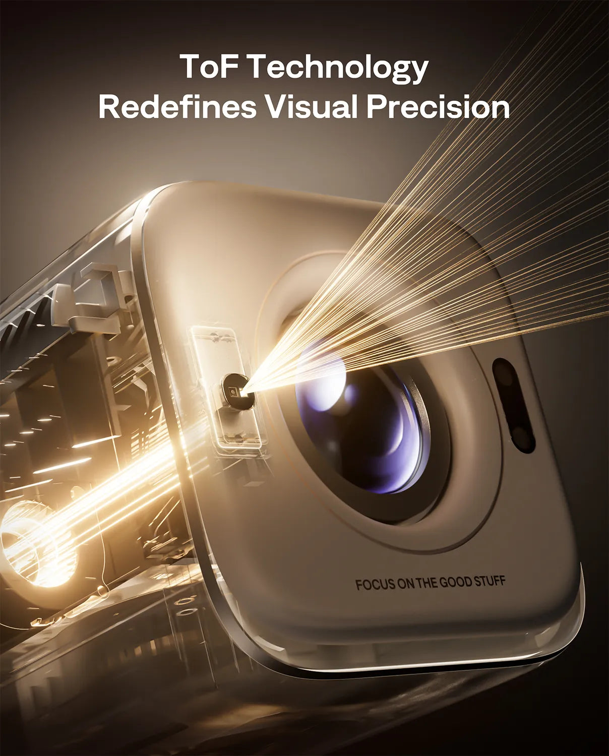 Aurzen BOOM air Smart Projector with Google TV